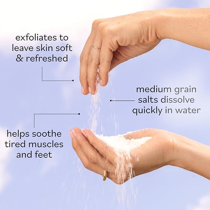 Dr Cardio Epsom Salt Lavender - 1kg Magnesium Sulfate for Foot Soak, Body Pain Relief, Muscle Relaxation & Stress Relief - Perfect for Bath, Spa, Post-Workout Recovery & Relaxation Therapy