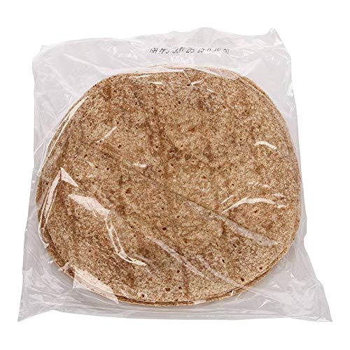 Mission Foods 10-Inch Golden Whole Wheat Flour Tortillas - Heat Pressed, 12 Tortillas per Pack (12 Packs per Case) - Perfect for Tacos, Wraps, Quesadillas & Meal Prep
