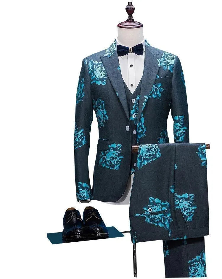 Maximus Slim Fit 3 Piece Suit for Men - Premium Business Formal Wear | Perfect for Weddings, Interviews & Office Meetings