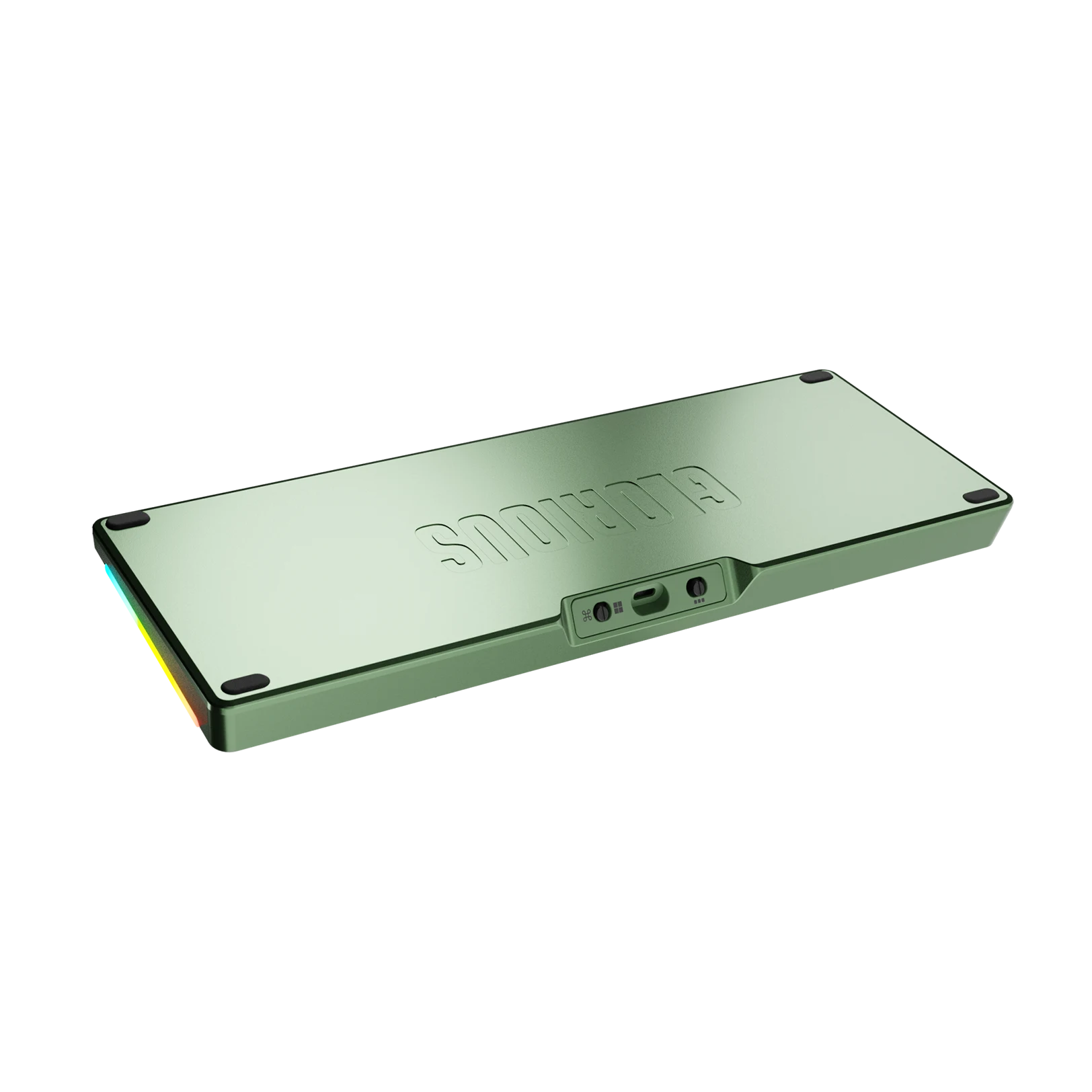 GMMK 3 65% Mechanical Keyboard Metal Bottom Case - Sage Green Color | Perfect for Gaming, Typing & Office Work