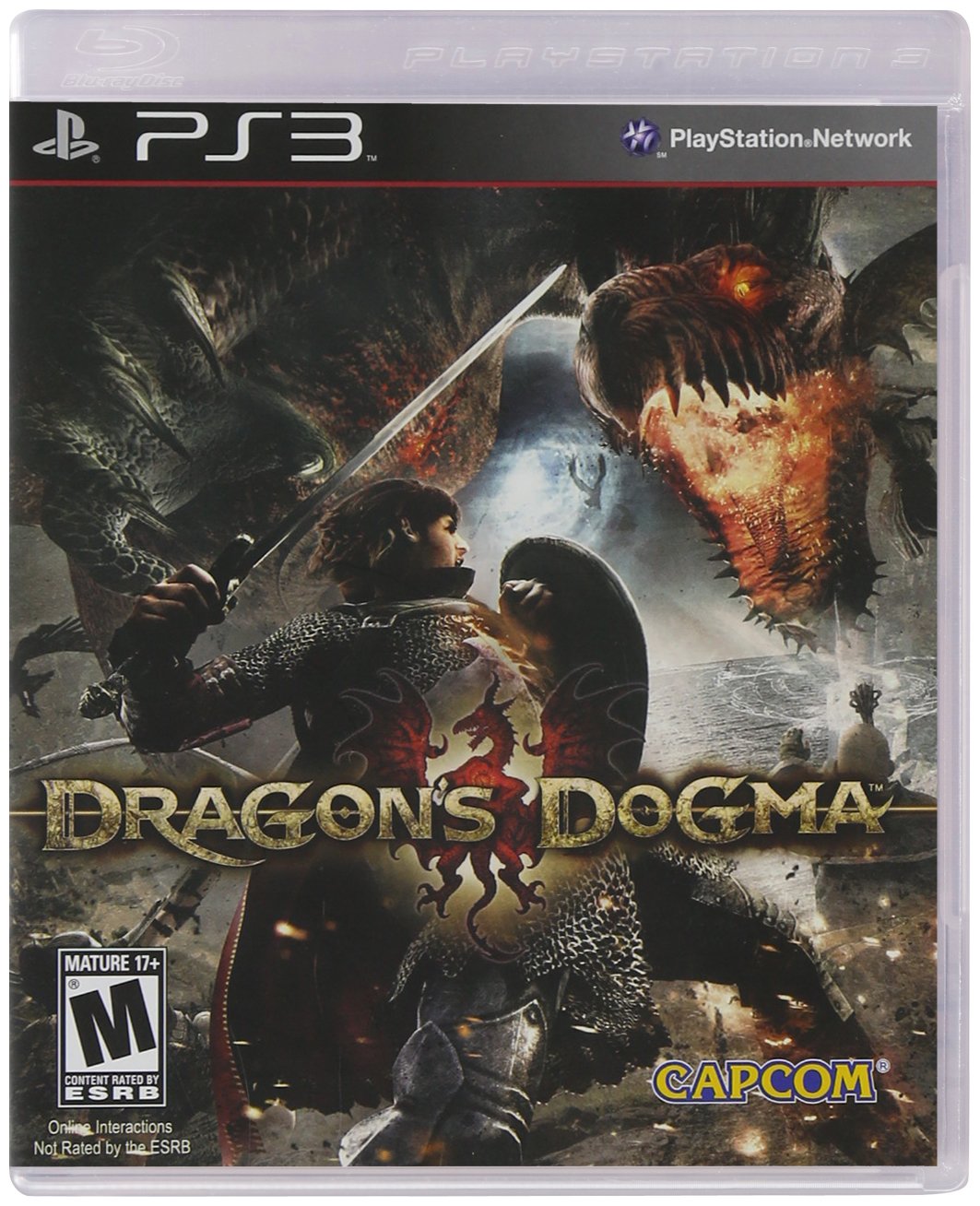 Dragon's Dogma Action RPG Game for PlayStation 3 - Epic Fantasy Adventure with Open World Exploration - Perfect for Fans of Dark Souls and Monster Hunter