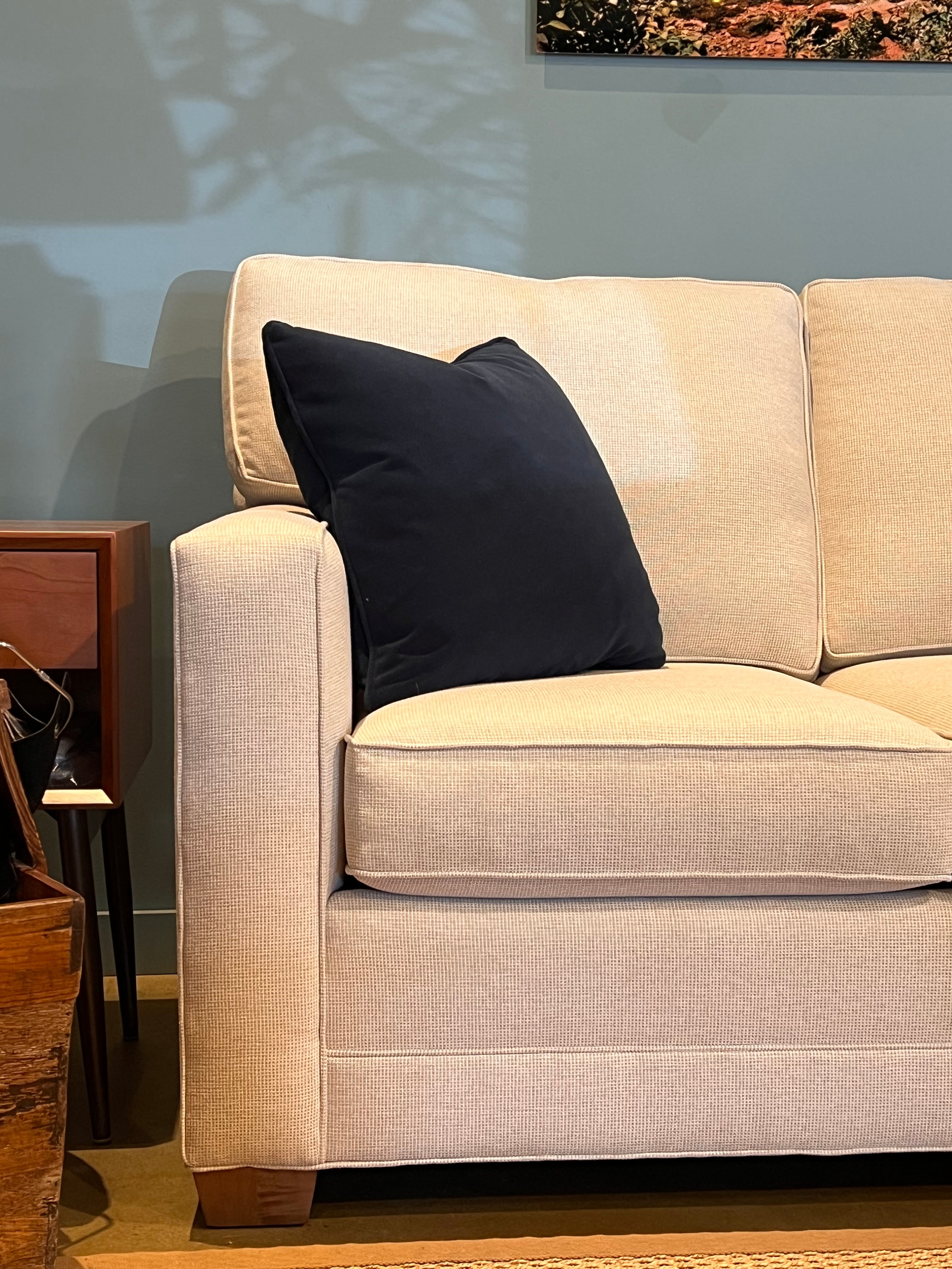 Temple Tailor Made 6600 Reversible Sectional Sofa - Modern L-Shaped Couch for Living Room, Family Room & Home Theater