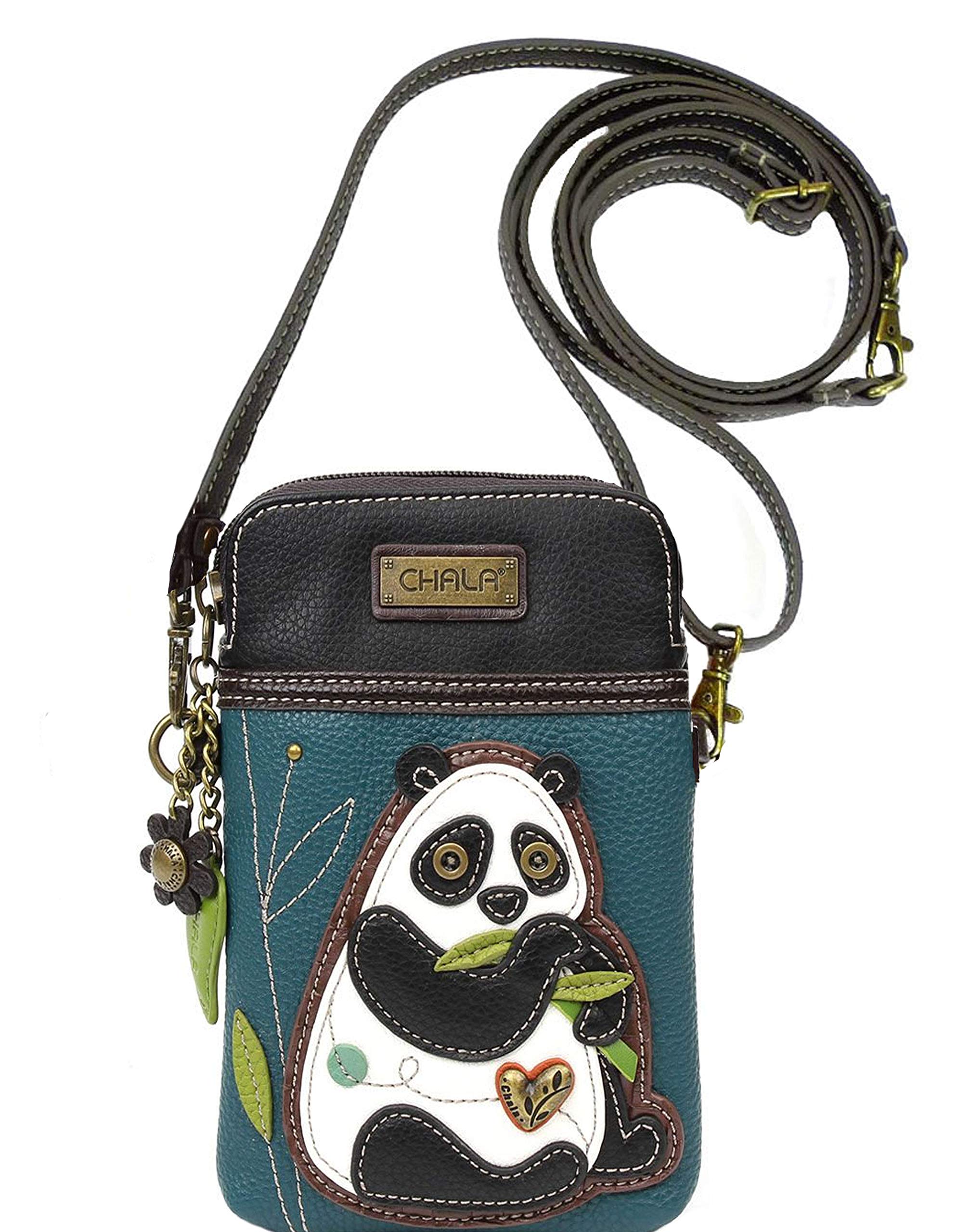 Chala Panda Crossbody Phone Bag for Women - Adjustable Strap, Cute Panda Design, Perfect for Travel, Shopping & Everyday Use