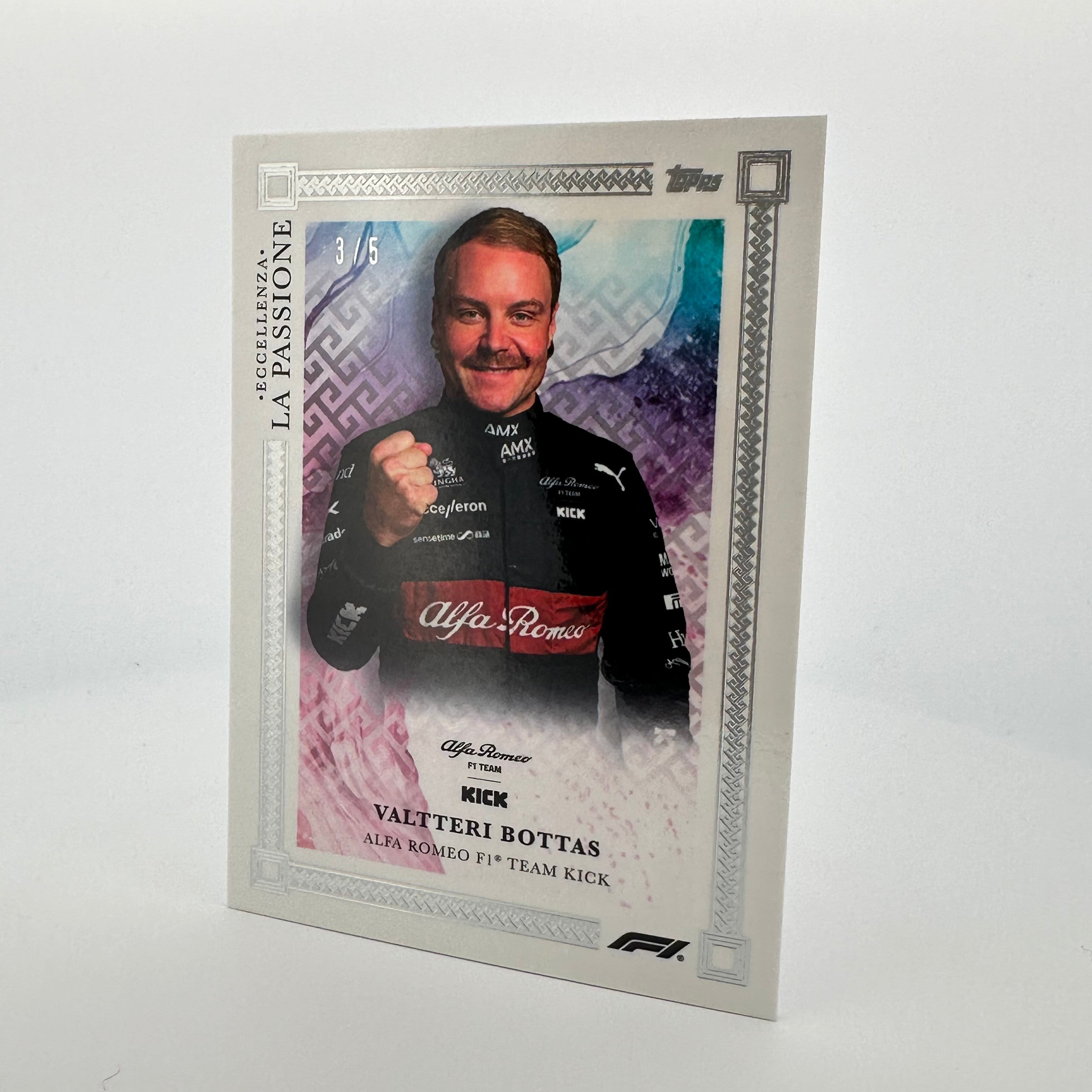 Valtteri Bottas 2023 Eccellenza La Passione Rainbow 3/5 Scale Model - F1 Racing Collectible for Fans & Display - Perfect for Home Office Decor, Man Cave, and Motorsport Enthusiast Gifts