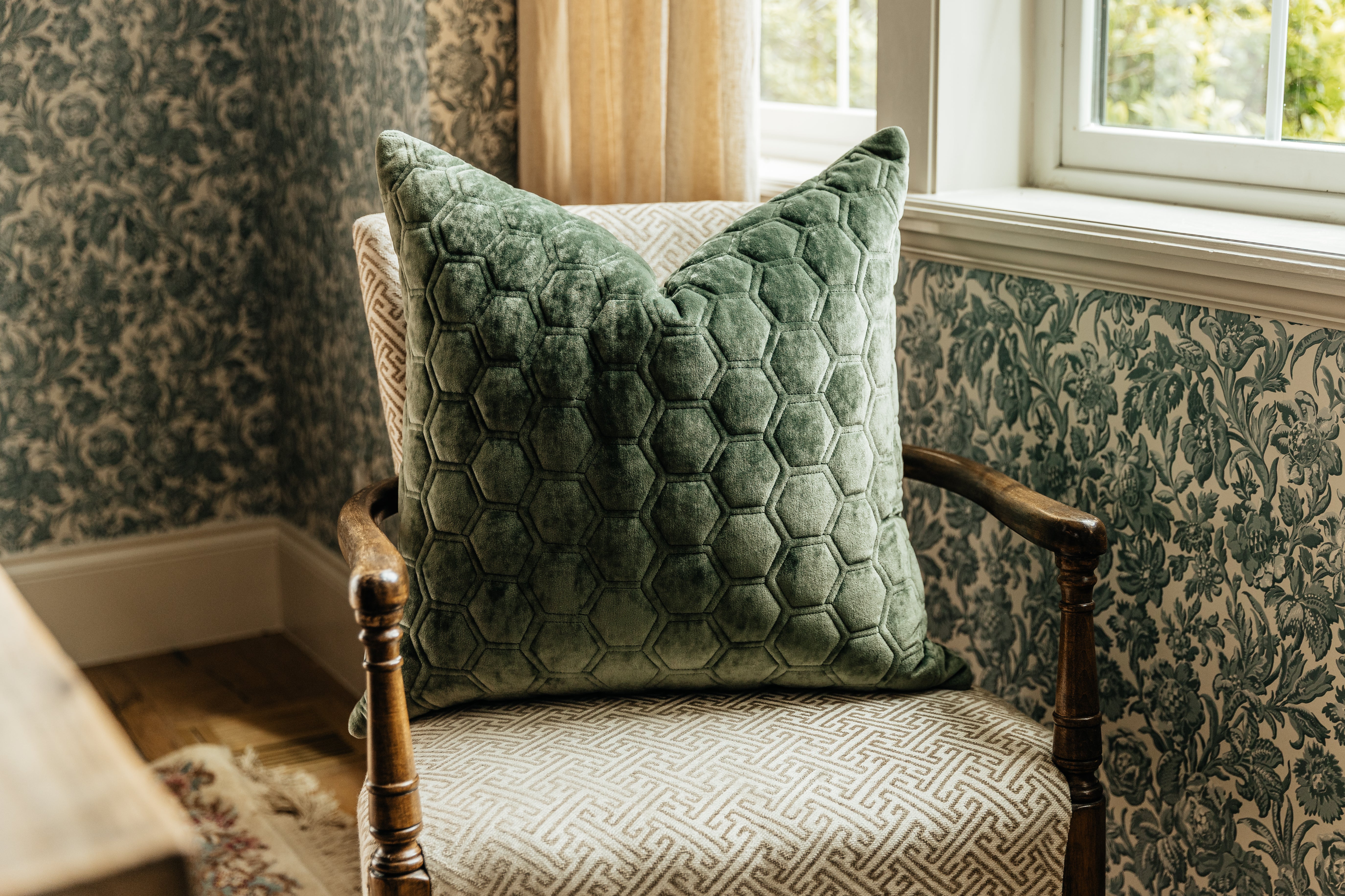 Premium Remington Euro Pillow Cover - Soft & Breathable 26x26 Inches - Perfect for Bedroom, Living Room & Sofa Decor