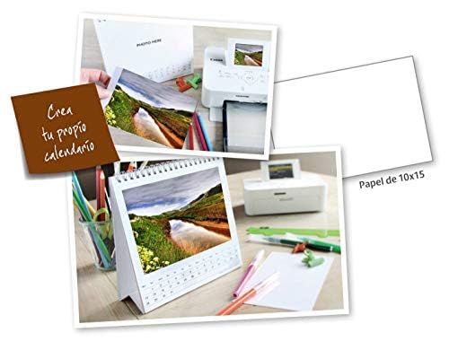 Canon SELPHY KP-108IN Glossy Photo Paper (4x6) 108 Sheets with 3 Ink Toners - Compatible with CP1300, CP1500, CP1200 Compact Photo Printers | High-Quality Color Inkjet Paper for Printing Photos, Greeting Cards & Scrapbooking