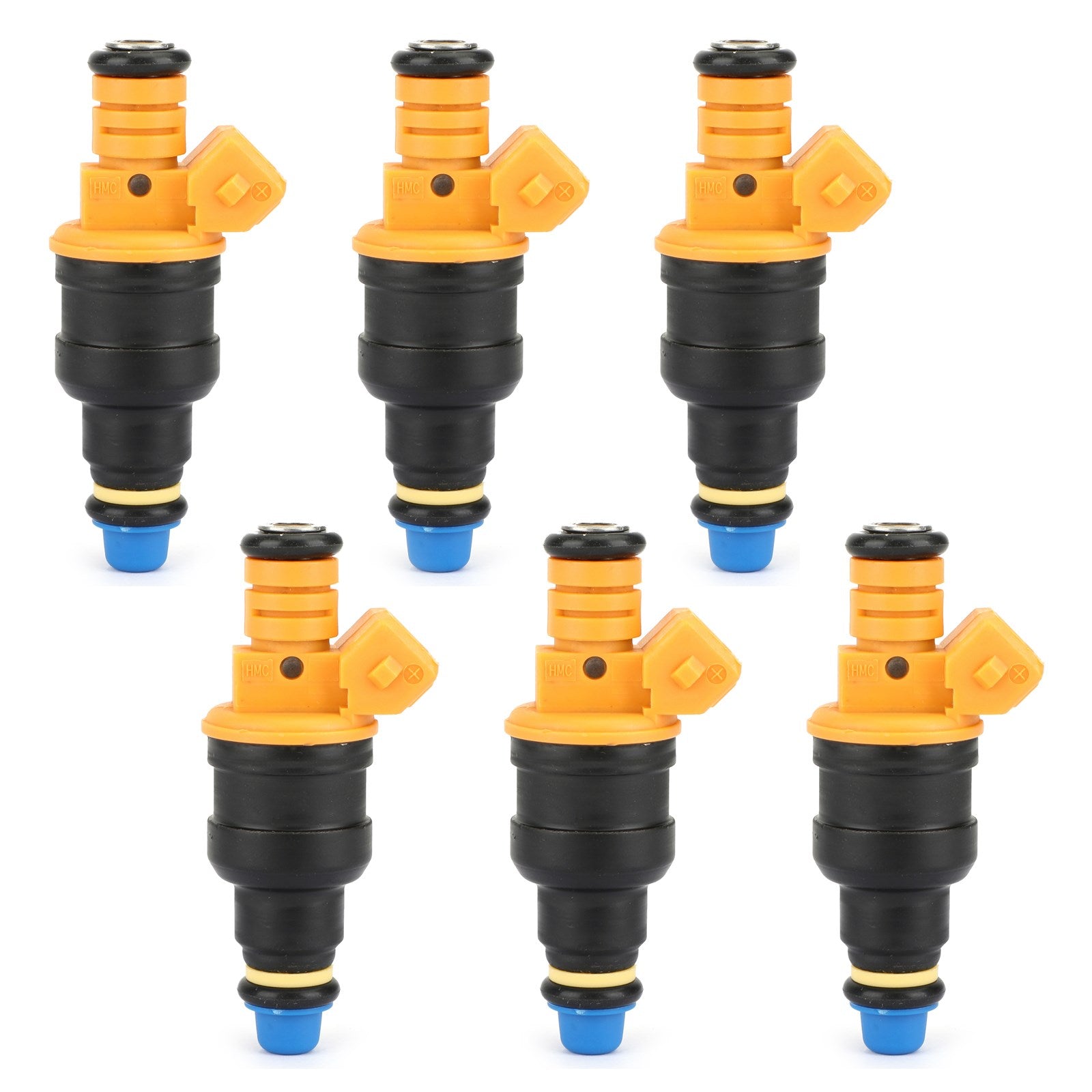 1 PCS/6 PCS Fuel Injector Connector 0280150714 Compatible with BMW 535 635CSI 735 L6 L7 - High Performance Replacement Part for Smooth Engine Operation