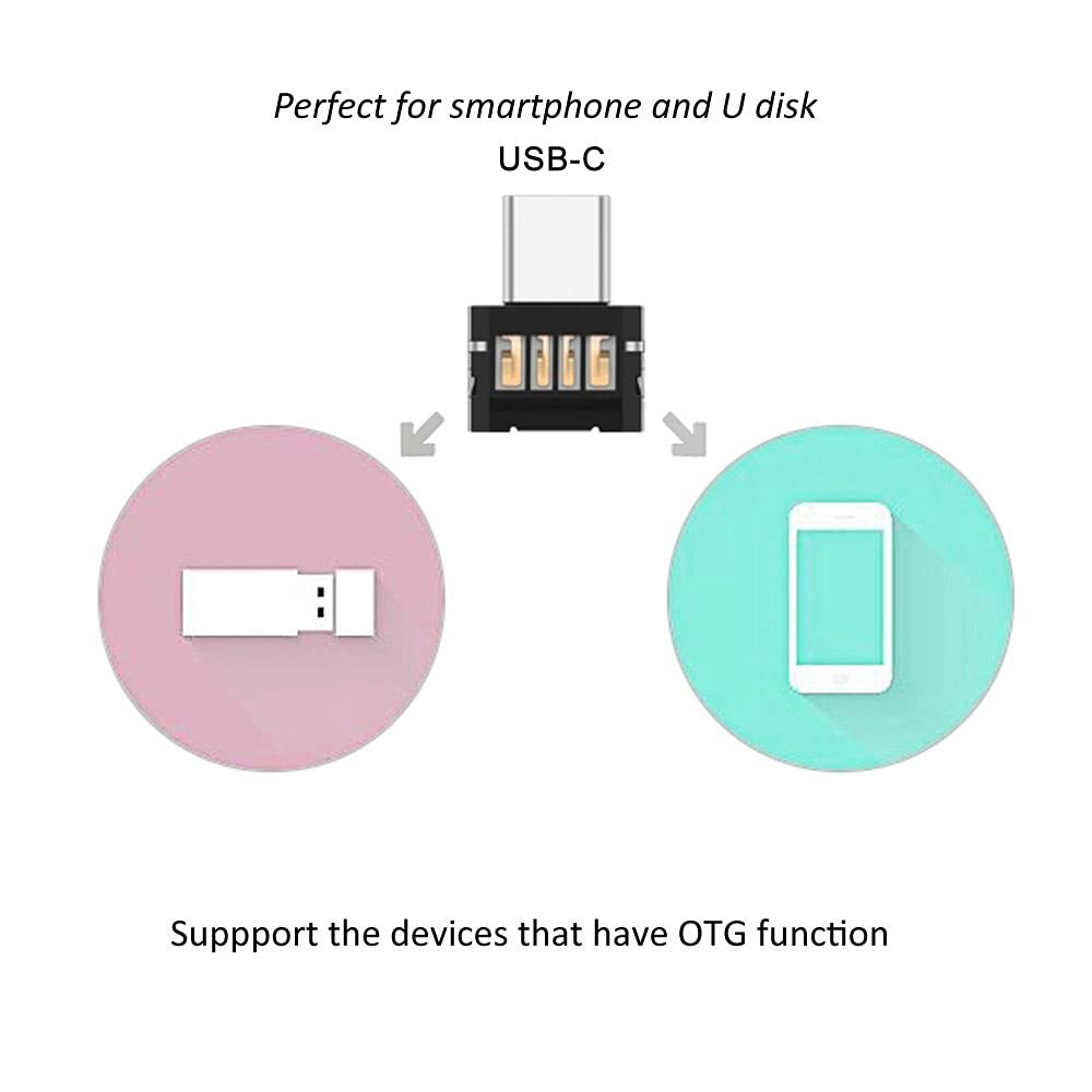 Cablecc USB 3.0 to Micro SD/SDXC/TF Card Reader with USB-C OTG Adapter - High Speed Data Transfer for Smartphones, Tablets, Laptops & Cameras | Perfect for Travel, Photography & File Backup