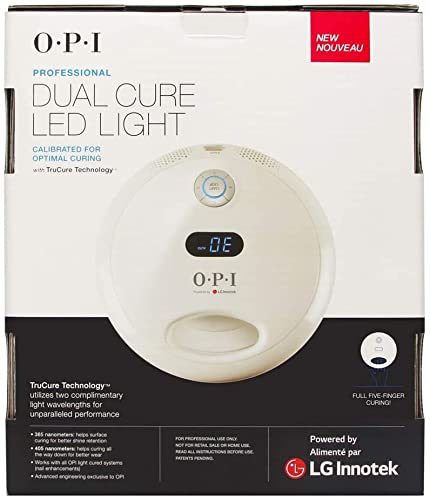 Professional 30W UV LED Nail Lamp - Dual Cure GL902 Light for Fast Drying Gel Polish (110V-240V) with 4 Timers - Perfect for Home Manicure, Pedicure & Salon Nail Art Services