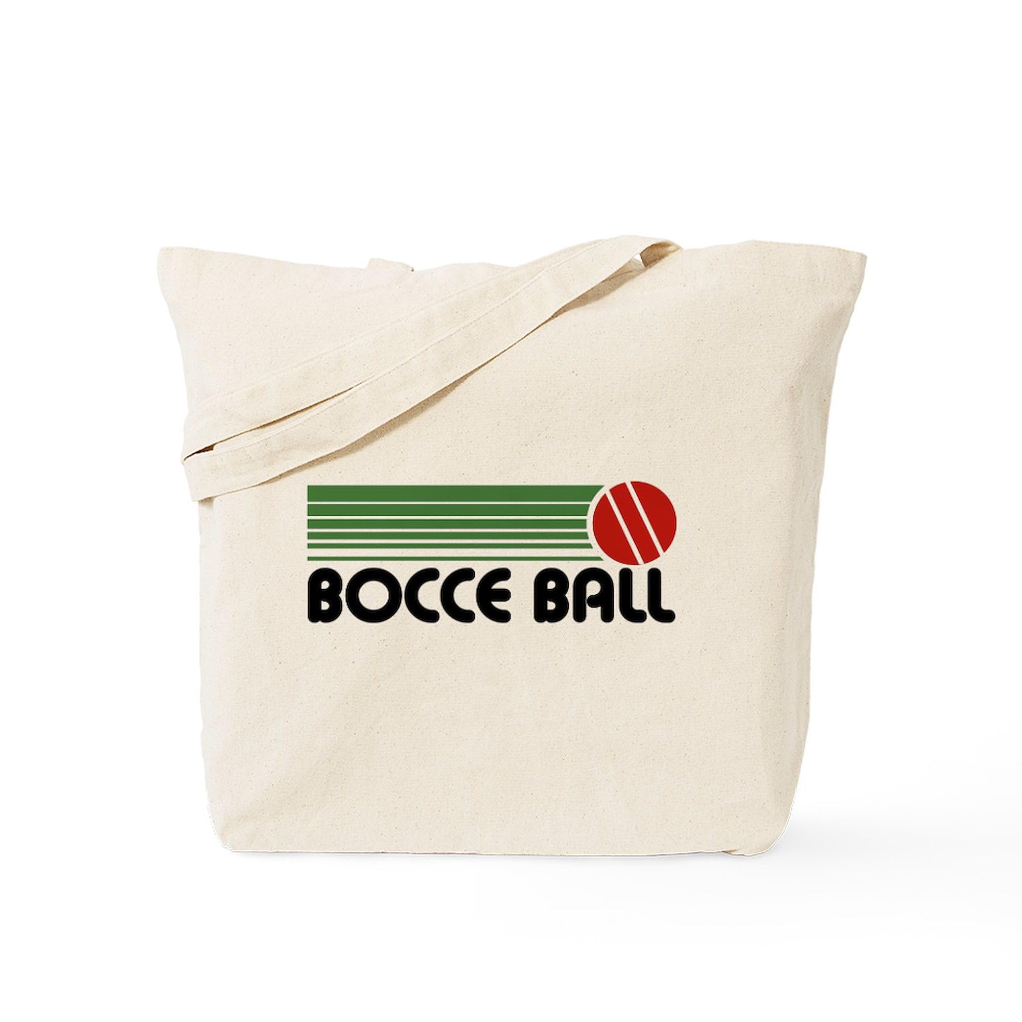 Eco-Friendly Natural Canvas Bocce Ball Tote Bag - Reusable Grocery Shopping Bag for Sports, Beach & Daily Use | CafePress