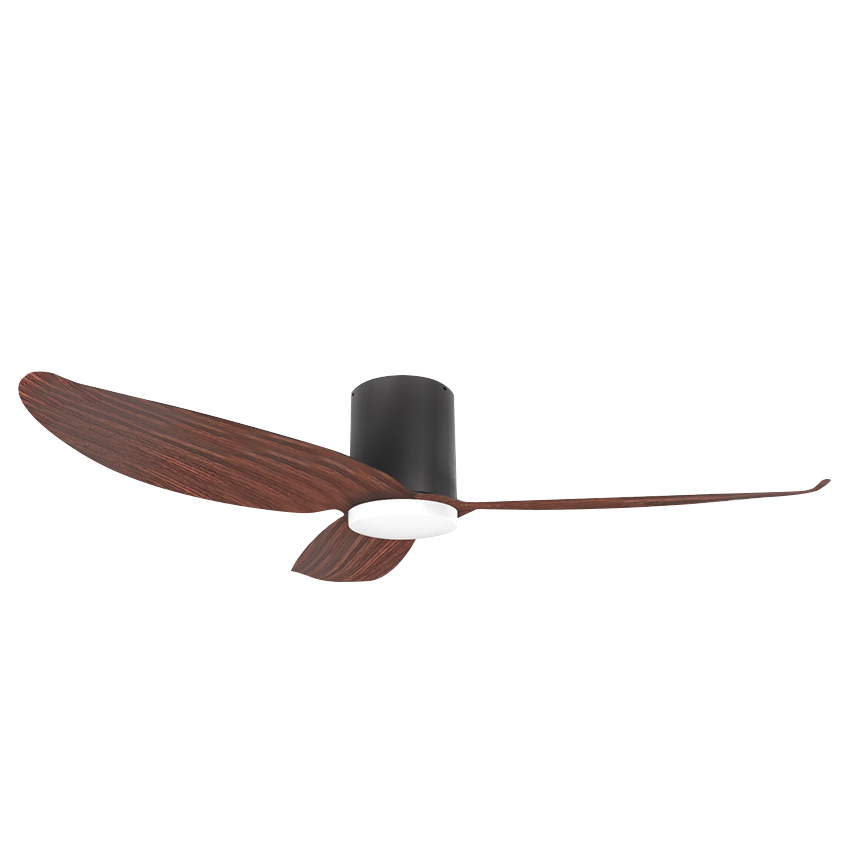 EFERN V 46/56 Inch Smart DC Ceiling Fan with Optional Dimmable LED Light - Remote Control, Energy Efficient, Ultra Quiet for Bedroom, Living Room and Office