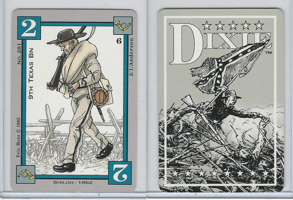 1994 Columbia Games Dixie Civil War 281 9th Texas - Vintage Board Game for History Buffs & Collectors | Perfect for Game Nights & Civil War Enthusiasts