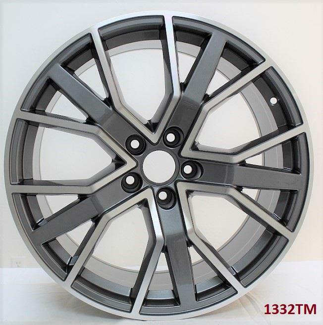 19-Inch Alloy Wheels for Audi Q7 2017-2023 | 5x112 Bolt Pattern | Premium Replacement Rims for Luxury SUV Driving & Off-Road Adventures