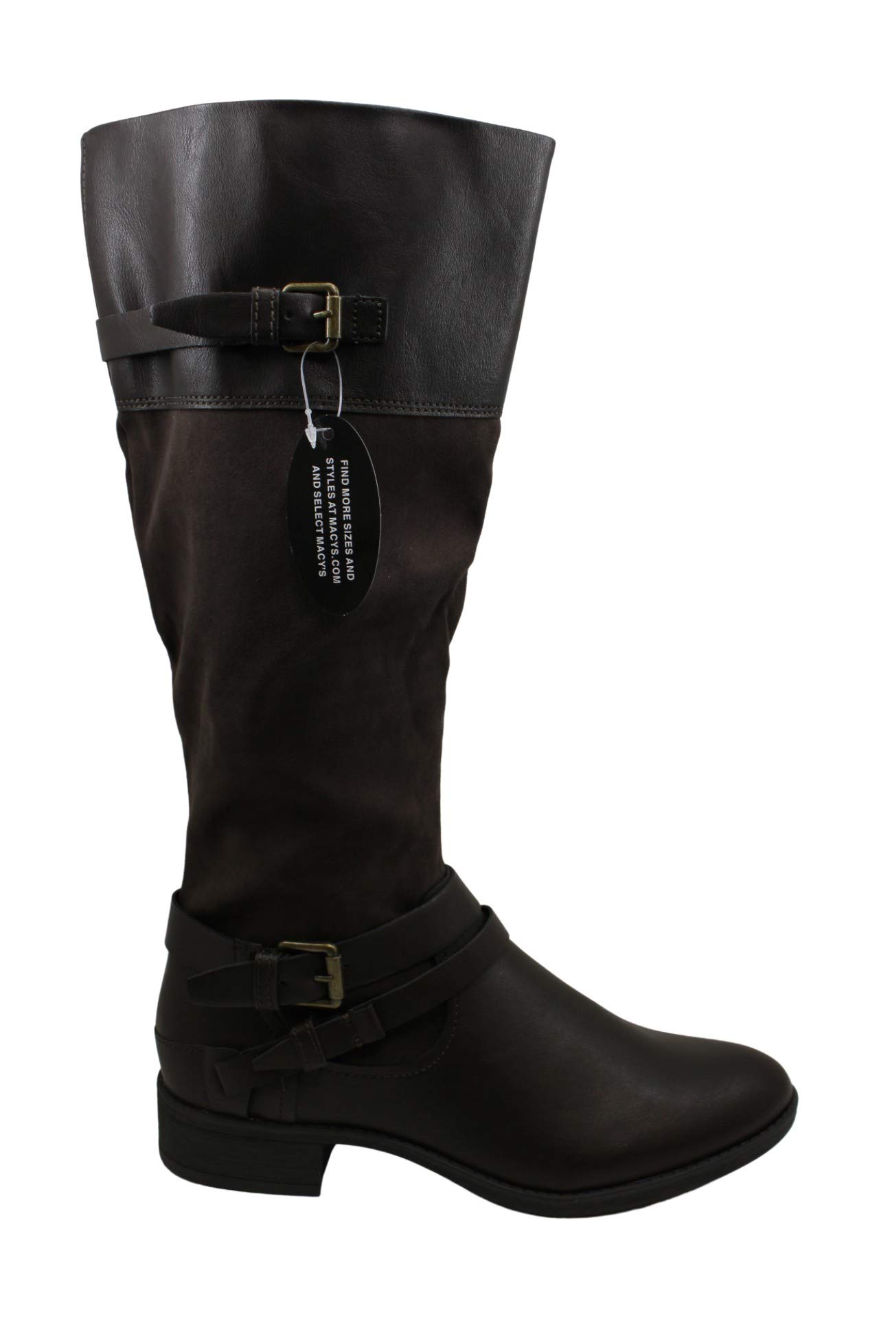 Style & Co. Women's Ashliie Closed Toe Knee High Boots in Chocolate Brown - Size Toddler 10.0 | Comfortable & Stylish Winter Boots for Women, Perfect for Cold Weather & Outdoor Activities