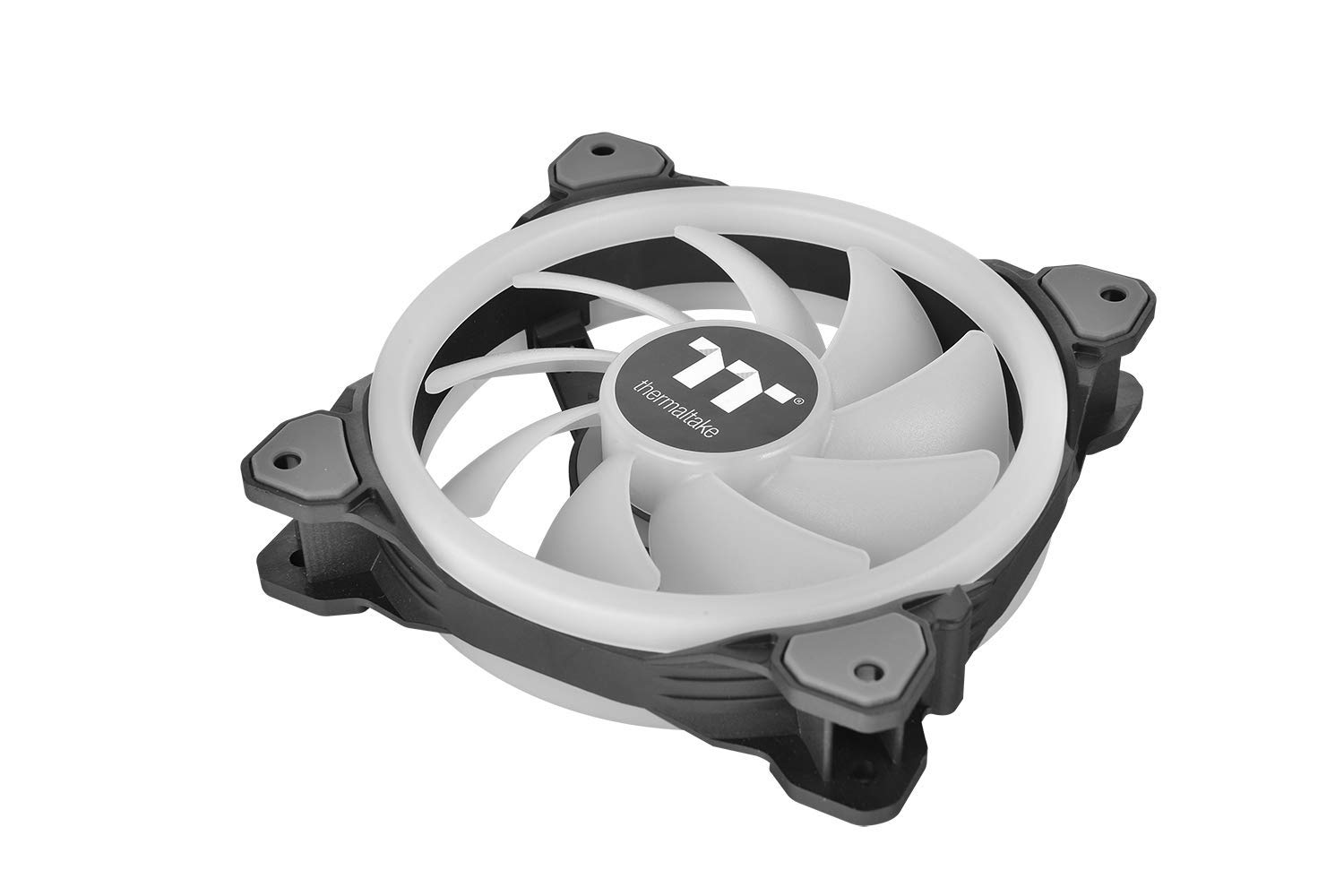 Thermaltake Riing Trio 12 RGB 120mm PC Cooling Fans - 3 Pack with Vibrant LED Lighting for Gaming Rigs, Workstations & PC Builds