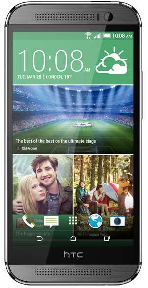 Refurbished HTC One M8 Unlocked Smartphone - Grey | 4G LTE Android Phone for Work, Travel & Entertainment
