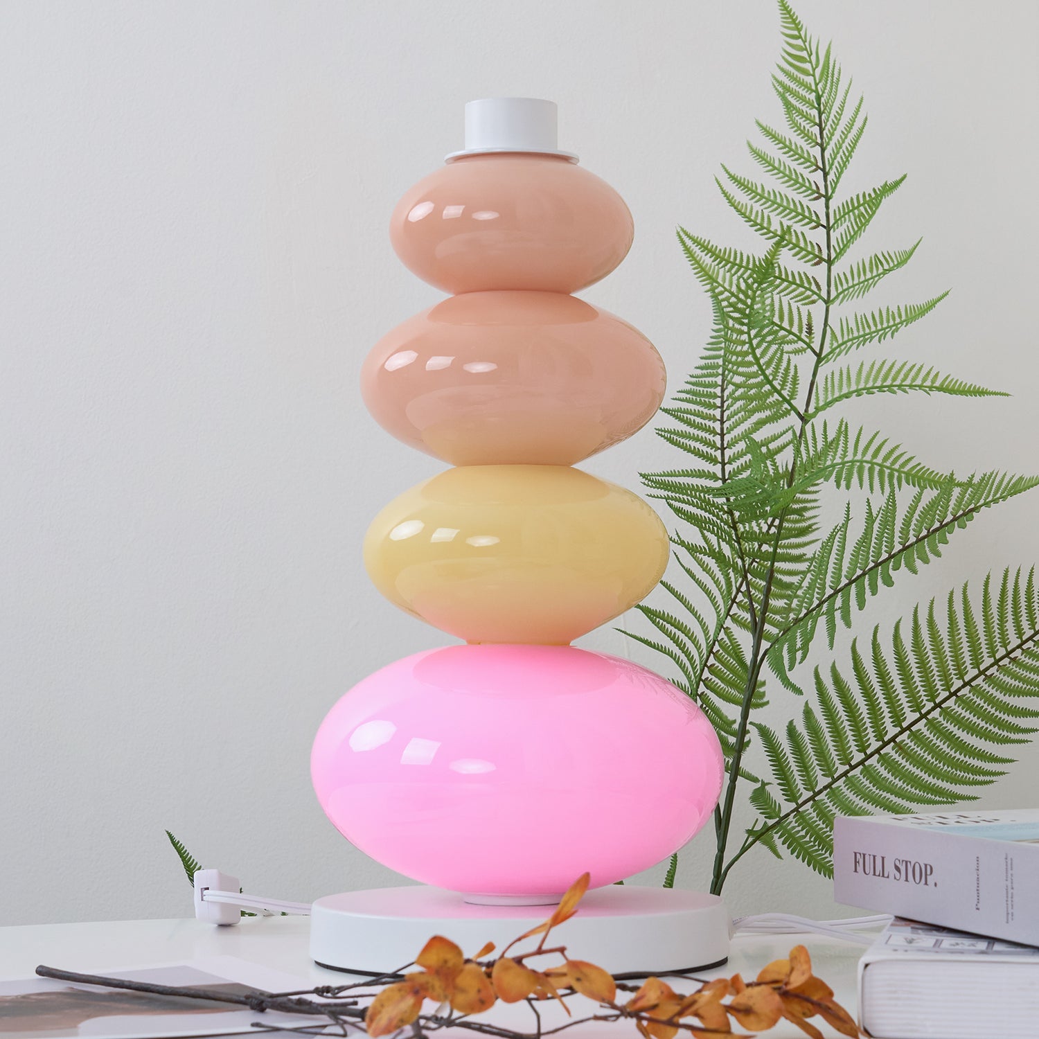 Sweet Candy Table Lamp - LED Night Light for Kids Room, Bedside, Nursery - Perfect for Bedtime Reading & Cozy Ambiance