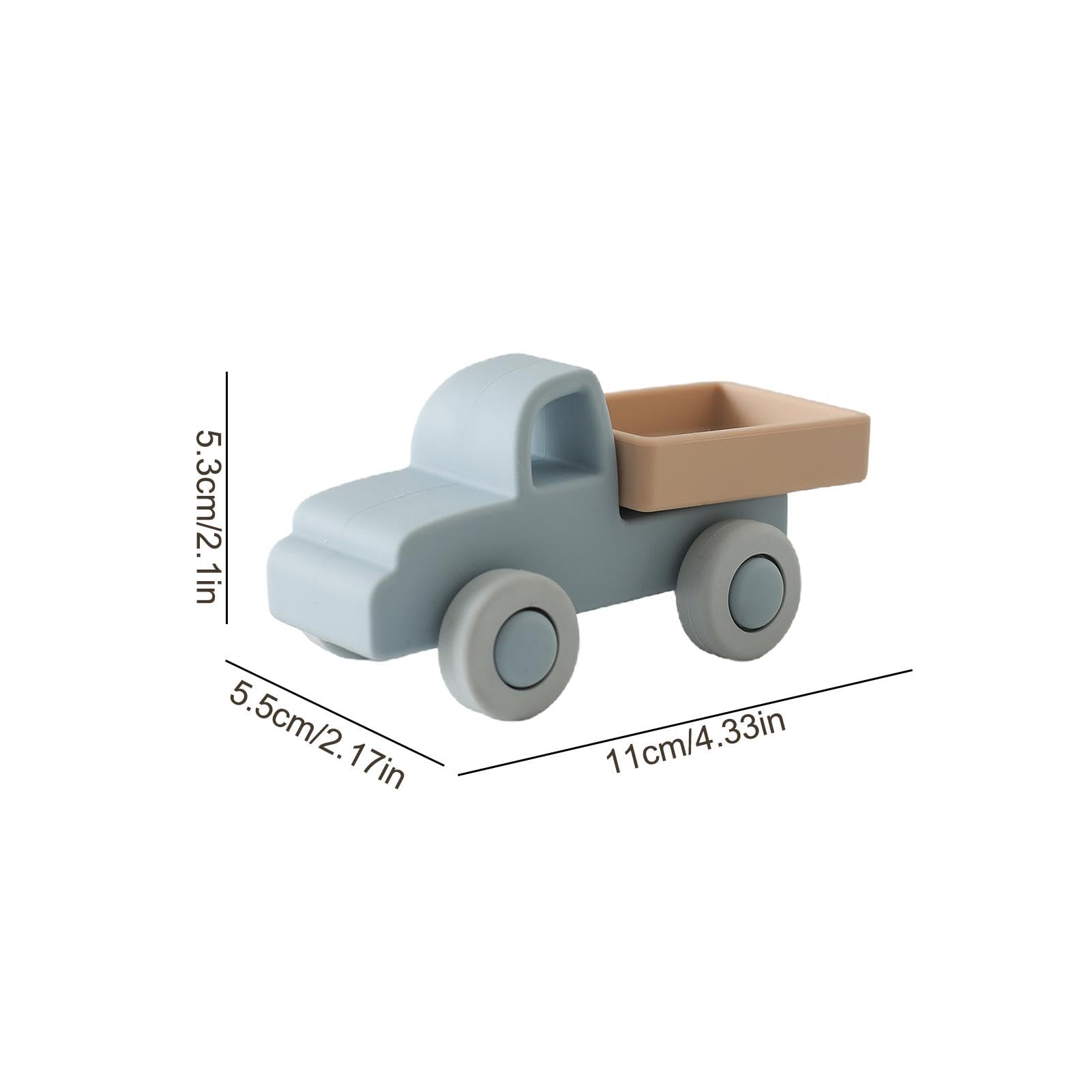 Baby Silicone Teether Car - Safe Chew Toy for Boys & Girls | Early Learning & Parent-Child Interaction | Perfect for Teething Relief & Playtime Fun