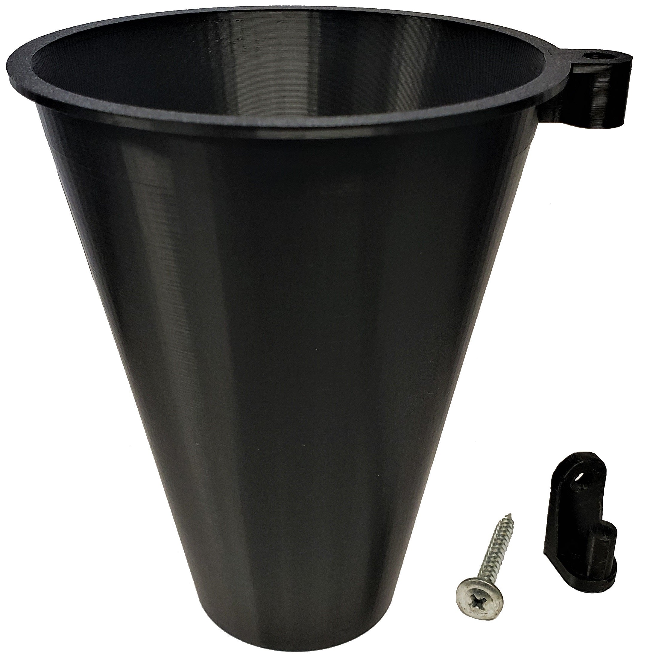 2 Pack of Extra Small Poly Quail Processing Kill Cones with Mounts & Screws - Durable Poultry Processing Equipment for Small Birds, Perfect for Quail, Chukar & Pheasant Hunting | Ideal for Home Butchering & Farm Use