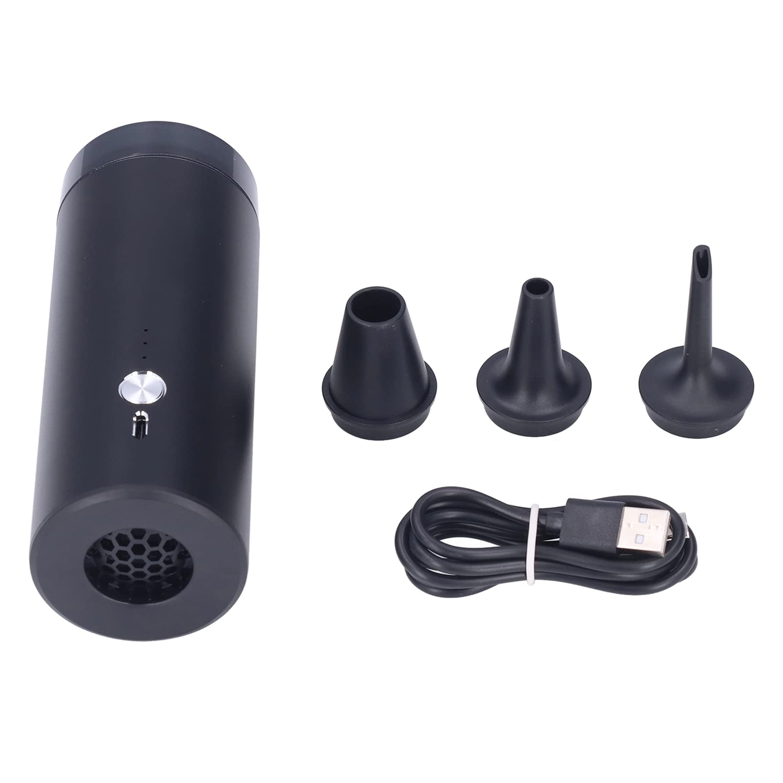 Zerodis Electric Air Pump - Quick-Fill Portable Inflator with USB Charging for Inflatable Boats, Swimming Pools, Air Mattresses | Perfect for Camping, Beach Trips & Outdoor Adventures