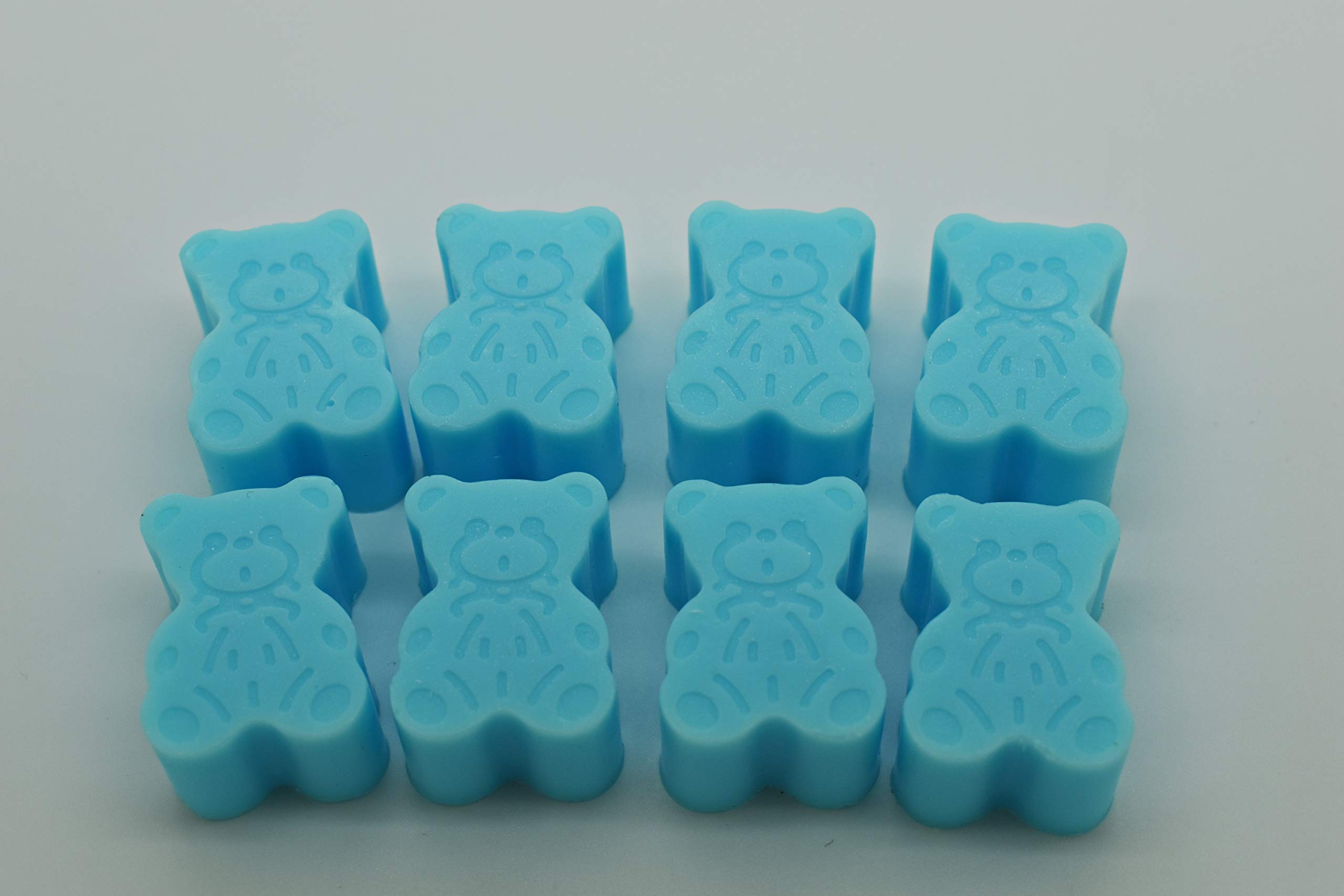 40 Mini Teddy Bear Soaps in Pink & Blue - Adorable Baby Shower Favors & Party Gifts - Perfect for Newborn Celebrations, Bridal Showers & Birthday Parties