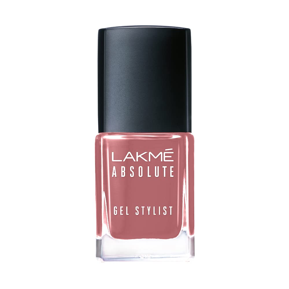 LAKMÉ Absolute Glossy Finish Gel Stylist Dusty Rose - 12ml Long-Lasting Hair Styling Gel for Shiny, Smooth Hair - Perfect for Parties, Weddings & Everyday Styling