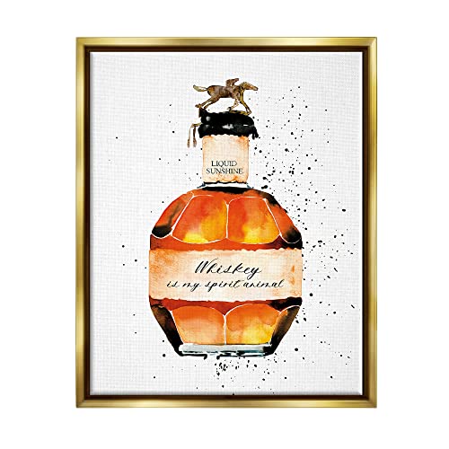 Gold Floater Framed