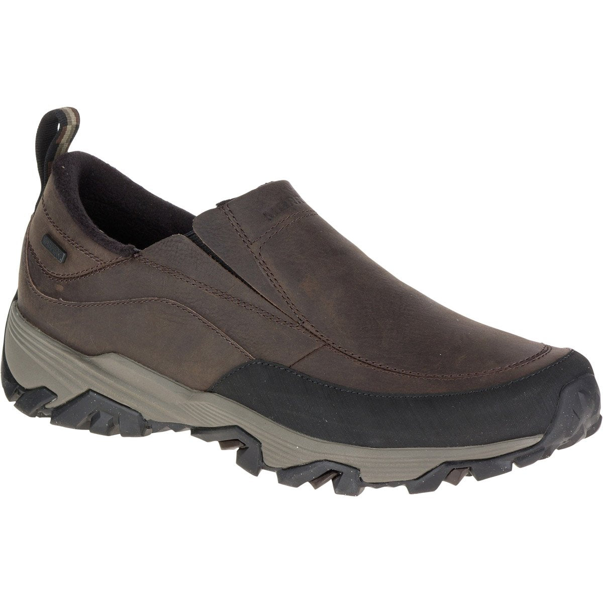 Men's Coldpack Ice+ Moc Waterproof Winter Boots - Slip Resistant, Insulated Snow Shoes for Hiking & Outdoor Activities