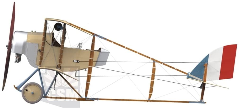 COPPER STATE MODELS Caudron G.III WWI French Biplane Aircraft Model Kit 1:32 Scale | CSM32006 | Perfect for Collectors & History Enthusiasts | Display in Home Office or Aviation Museum