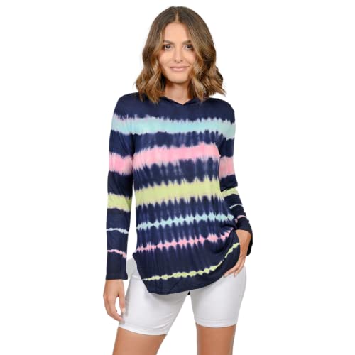 Navy Multi Long Sleeve