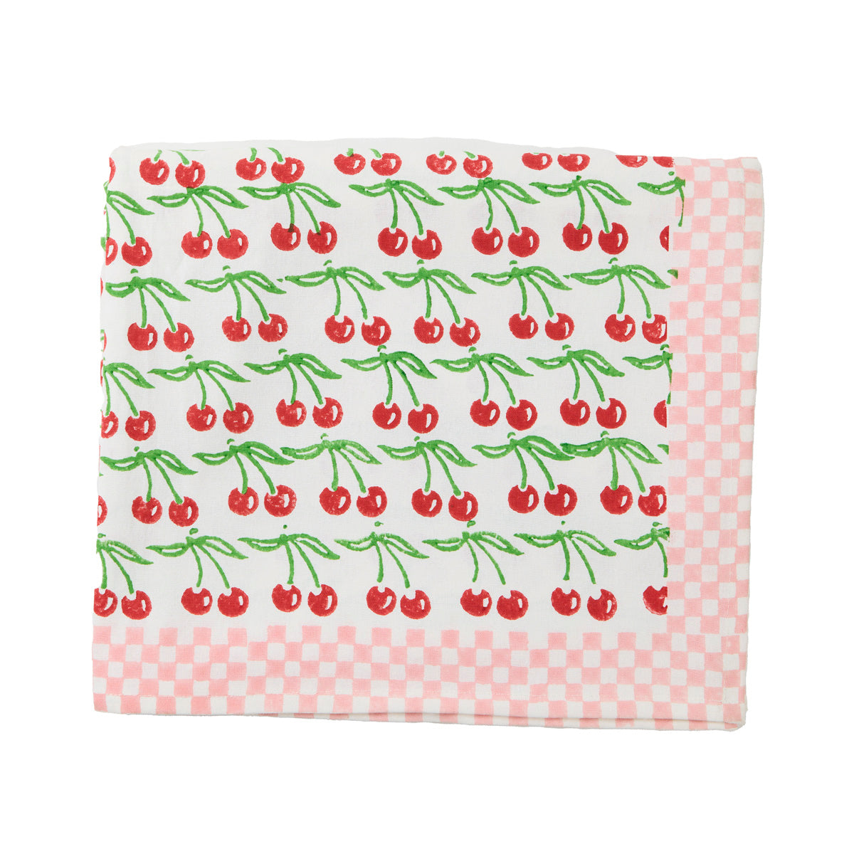 Premium Cherry Print Tablecloth - Elegant & Washable Dining Table Cover for Home, Restaurants & Outdoor Parties - Perfect for Holidays, Weddings & Daily Use