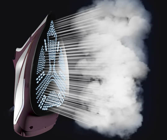 ROWENTA Focus Excel Steam Iron DW5270 - Powerful Steam Iron for Wrinkles & Creases | Blemished Packaging with Full Warranty | Perfect for Home, Office & Travel Use