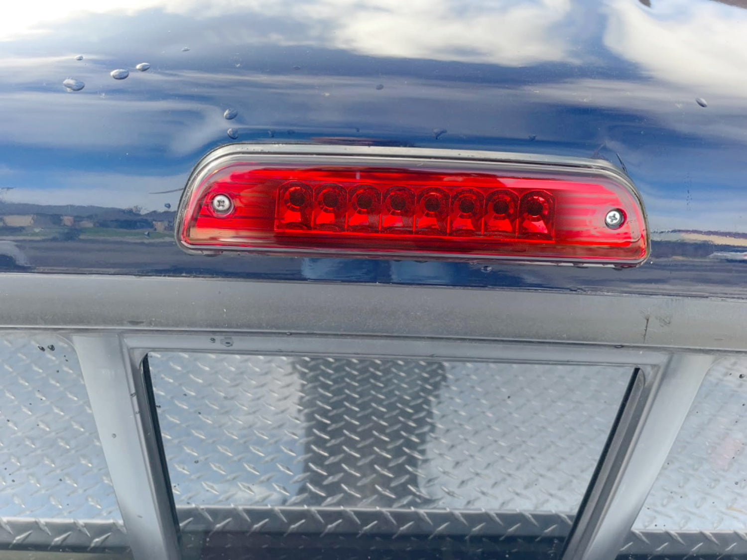 Dark Red Lens Full LED High Mount Third Brake Light for Toyota Tacoma - Durable & Bright Stop Light for Enhanced Safety - Perfect for Off-Roading & Night Driving
