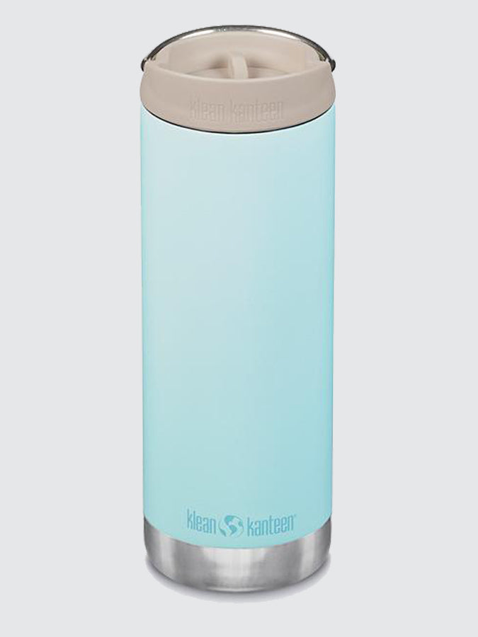 Klean Kanteen TKWide 16oz (473ml) Insulated Stainless Steel Water Bottle - Keeps Drinks Hot/Cold for Hours - Perfect for Hiking, Gym & Outdoor Activities