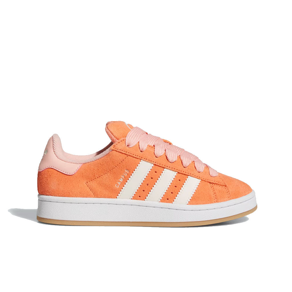 Adidas Women's Campus 00S Sneakers - Semi Coral/Wonder White/Glow Pink - Casual Athletic Shoes for Women | Perfect for Running, Gym Workouts & Street Style Fashion