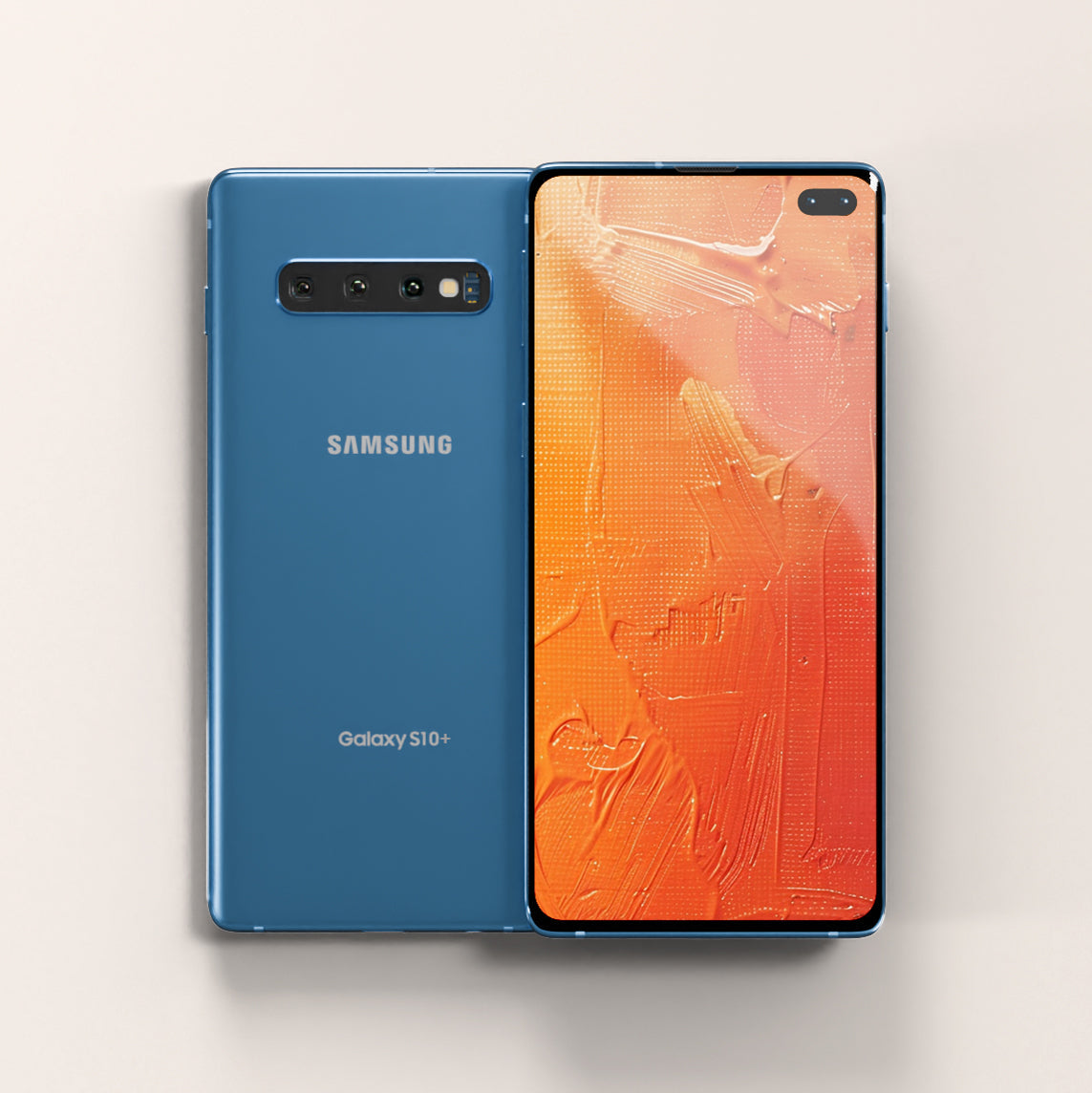 Samsung Galaxy S10+ 128GB Unlocked Smartphone for AT&T - Premium Android Phone with Infinity Display, Dual Camera & Wireless Charging - Perfect for Business, Travel & Entertainment