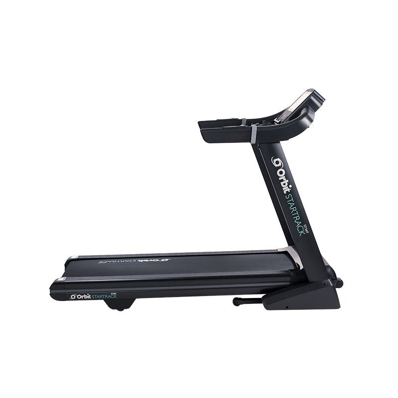 StarTrack ST36T Folding Treadmill for Home Gym - Electric Incline Running Machine with LCD Display & Bluetooth Speakers - Perfect for Cardio Workouts & Indoor Running