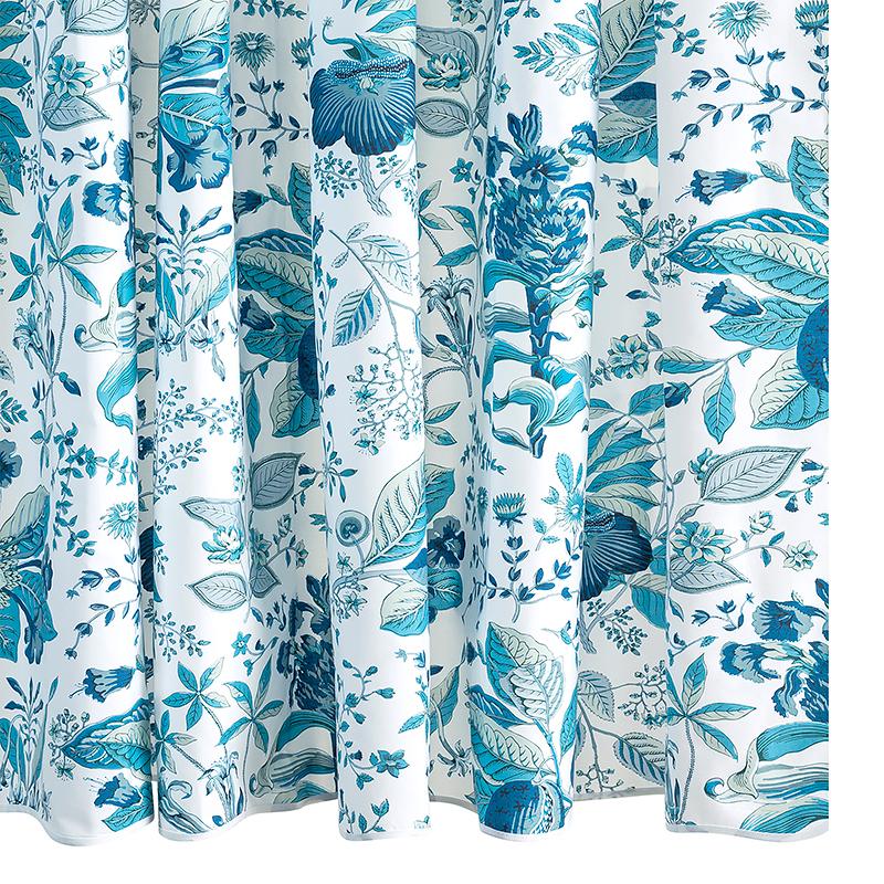 Matouk Schumacher Pomegranate Shower Curtain - Waterproof Bathroom Decor with Elegant Pomegranate Pattern - Perfect for Modern & Luxury Bathrooms