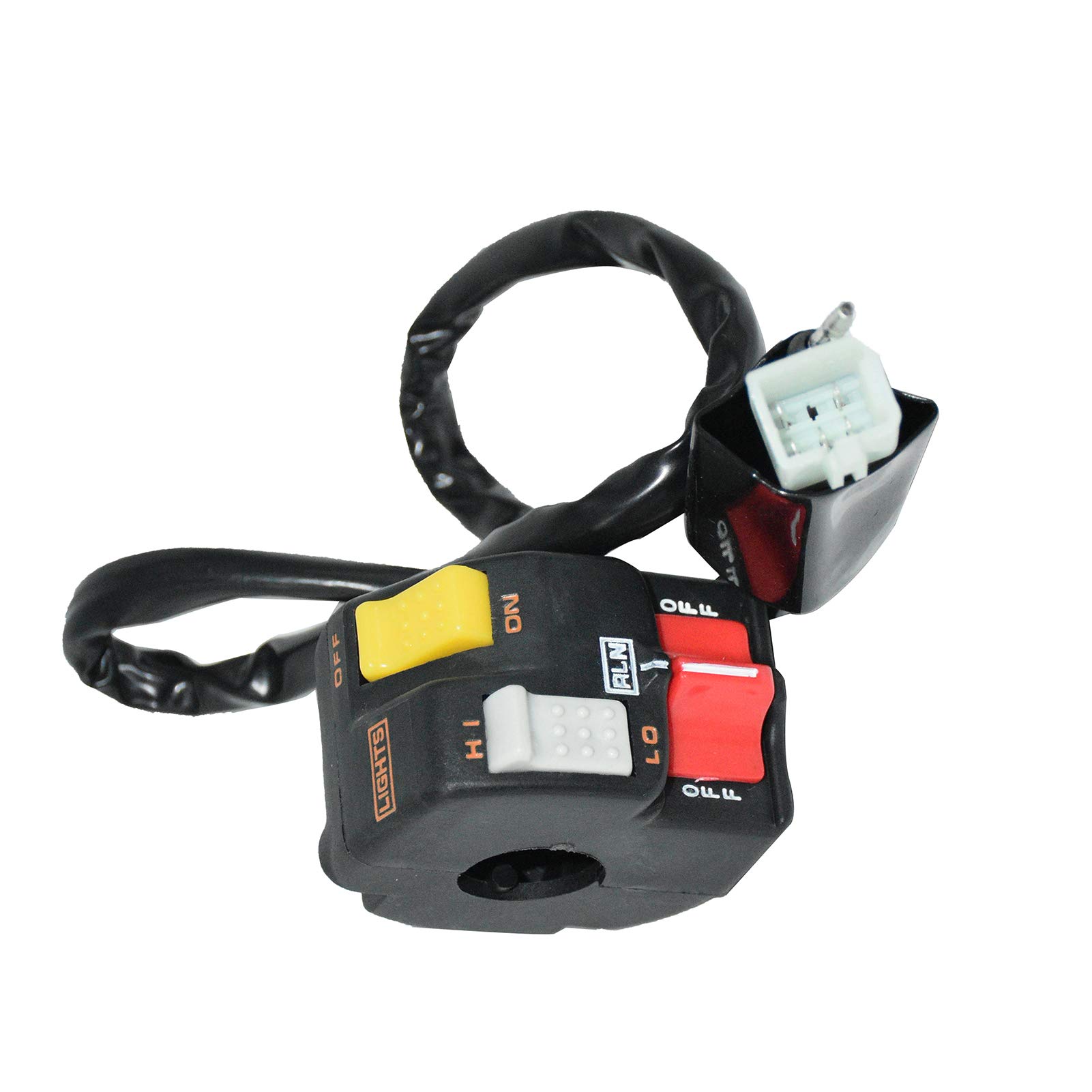 Carbman 35200-HA2-674 L-H Switch Compatible with Honda ATC250R ATC 250R (1983-1986) - Light/Kill/Start Switch Replacement Part for Off-Road & Dirt Bike Adventures