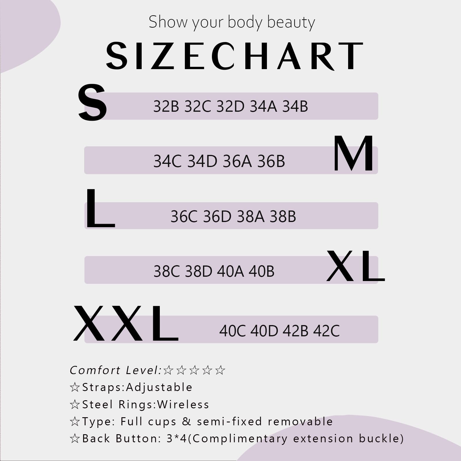 Wireless Bras for Women - No Underwire Seamless Bralette with Support - Comfortable T-Shirt Bra for Everyday Wear & Yoga
