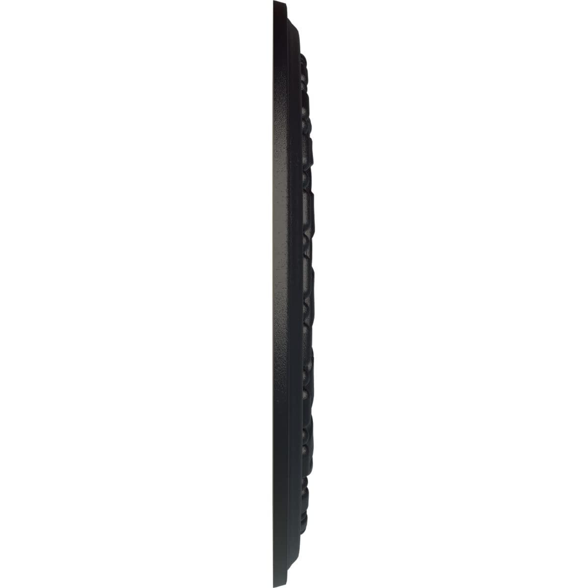 Ekena Millwork CM17DUSGS 17.8 Inch Dublin Ceiling Medallion - Hand-Painted Steel Gray - 3.6 Inch Inner Diameter - 1.25 Inch Projection - Perfect for Victorian & Classic Home Decor, Dining Rooms & Wedding Venues