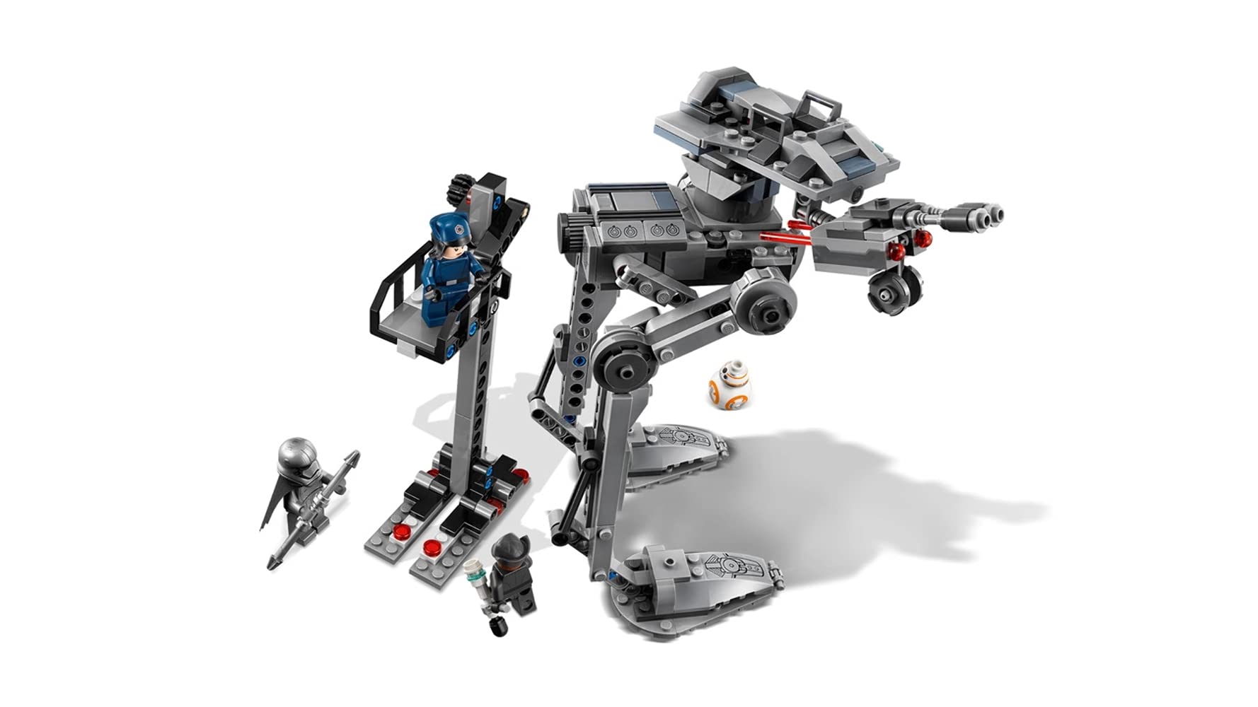 LEGO Star Wars First Order AT-ST Walker 75201 Building Kit (FR) - Collectible Construction Set for Kids & Adults - Perfect for Star Wars Fans, Gift Giving & Display Scenes