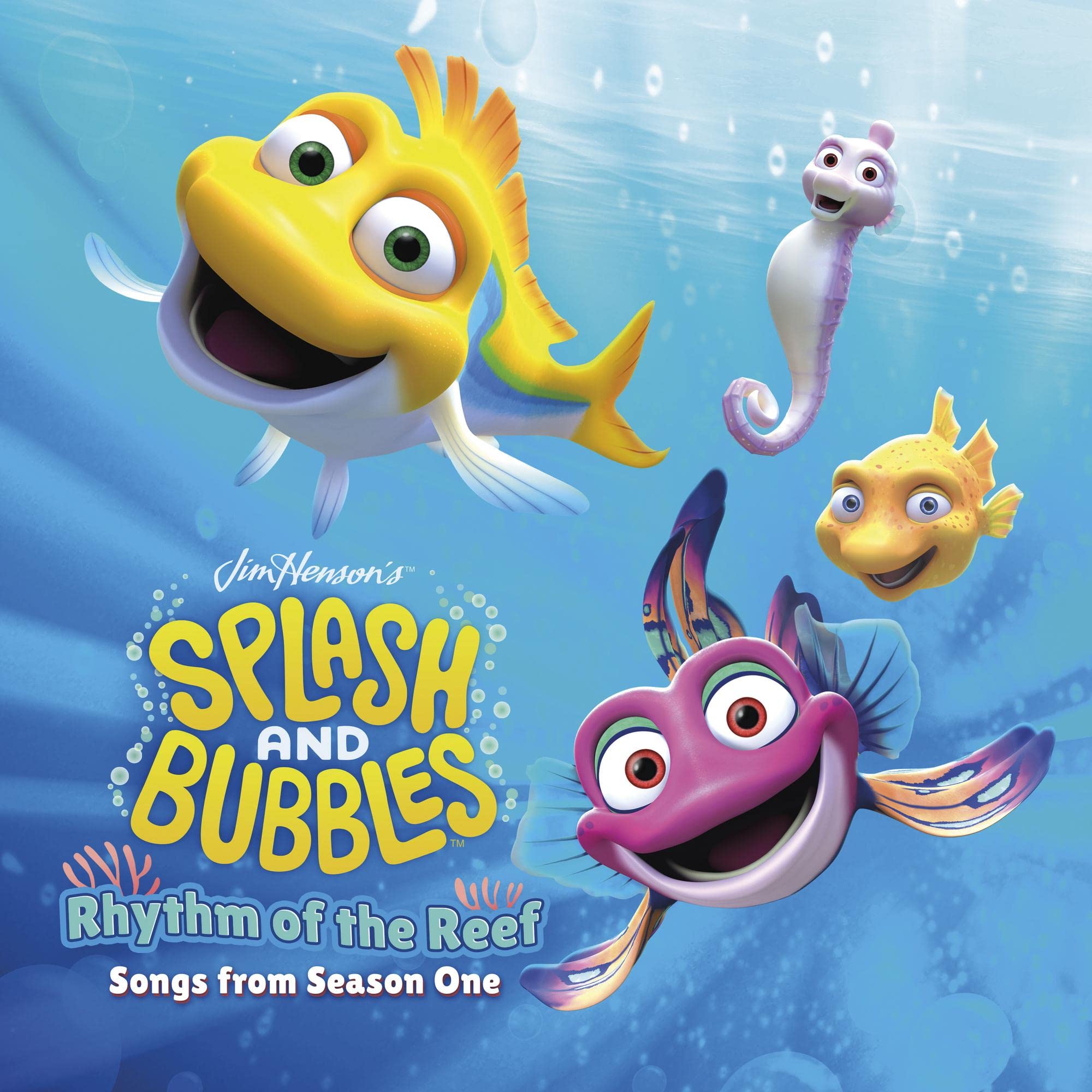 Jim Henson's Splash And Bubbles: Rhythm Of The Reef Songs From Season One | Kids Music Album | Fun Ocean-Themed Songs for Children's Playtime & Learning