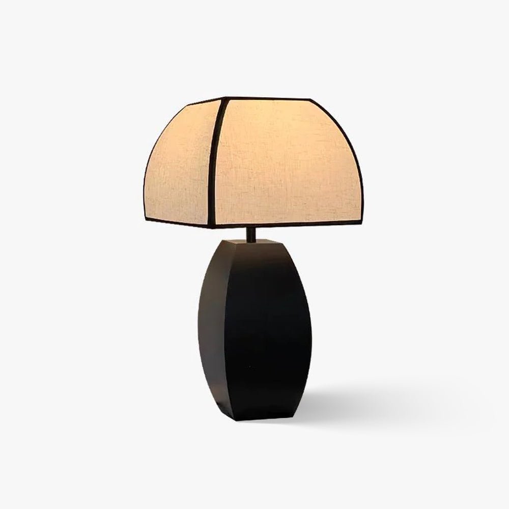 Modern Javier Black Table Lamp - Stylish LED Nightstand Lamp for Bedroom, Living Room & Office - Perfect for Reading, Decor & Ambient Lighting