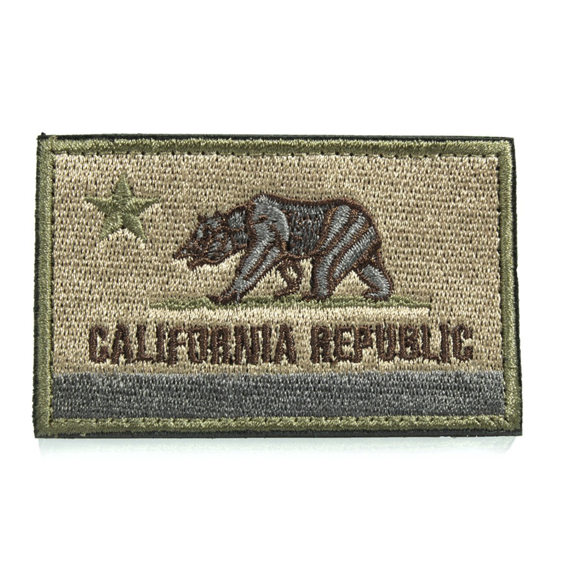 ADISID Multitan California Tactical Patch - Durable Military Morale Patch for Tactical Gear, Hats & Backpacks | Perfect for Outdoor Adventures, Airsoft & Military Enthusiasts