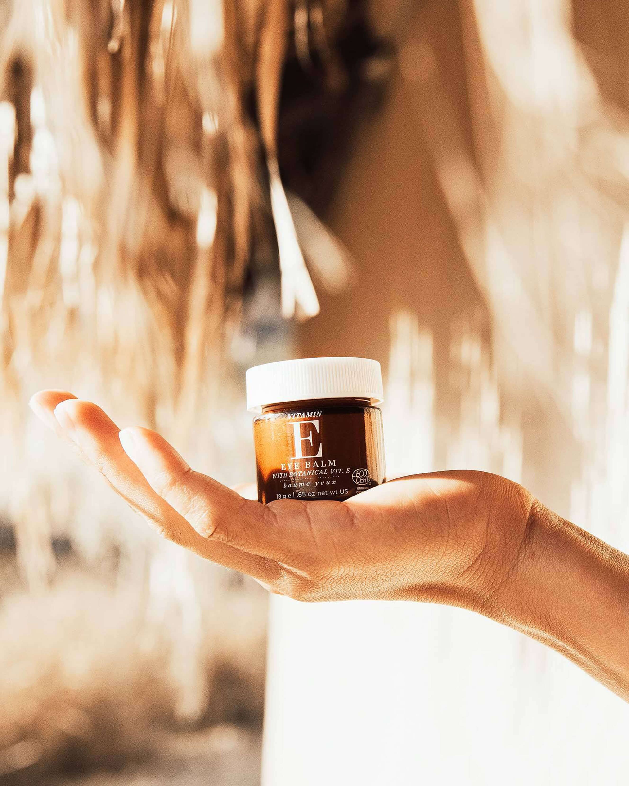 Organic Botanical Eye Balm for Dark Circles & Puffiness - Soothing Under Eye Treatment for Women & Men - Perfect for Night Care & Travel Skincare