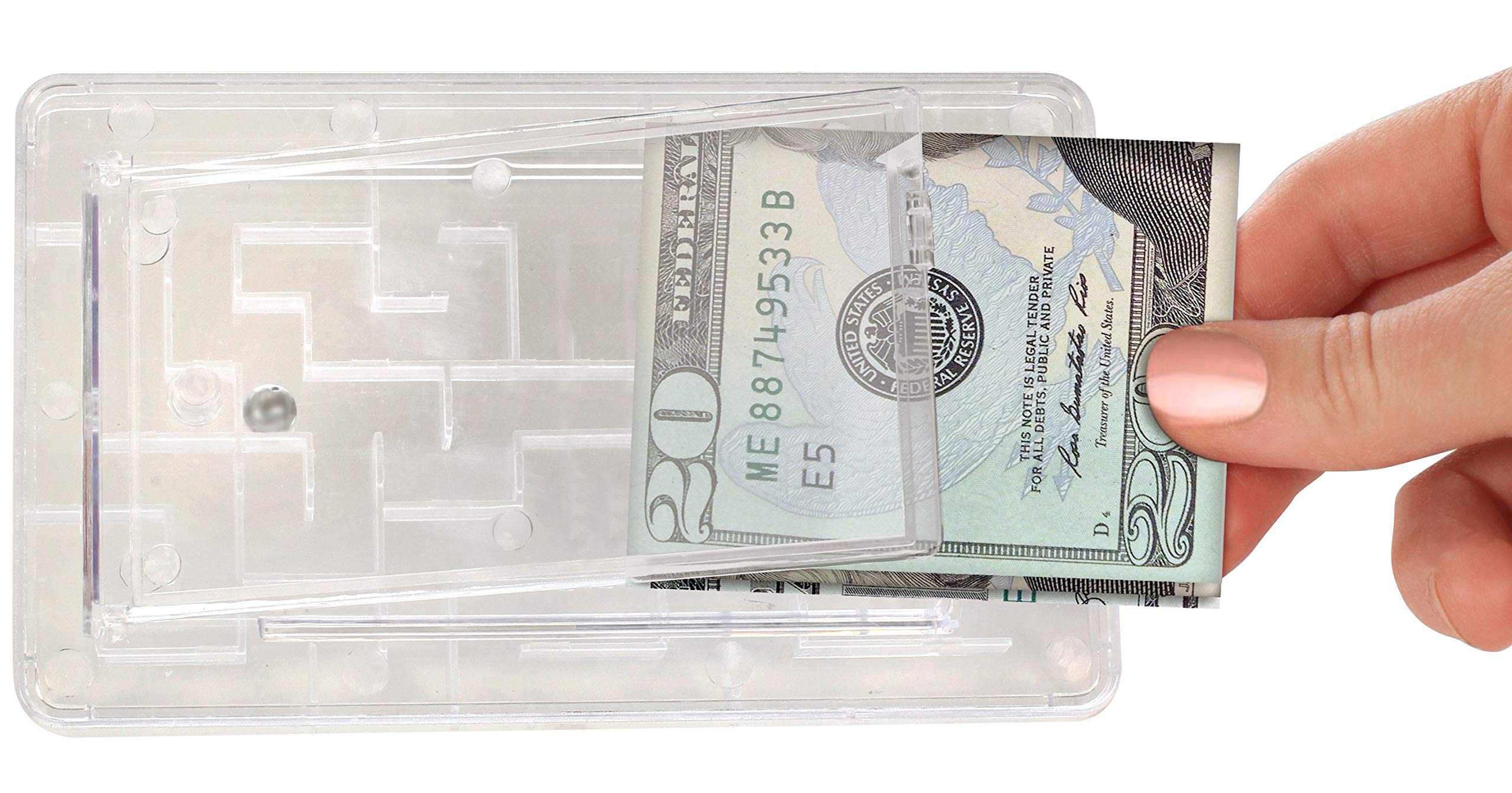 Creative Money Maze Puzzle Gift Card Holder Box - Fun Stocking Stuffers for Teens & Adults | Perfect for Birthdays, Holidays & Party Favors