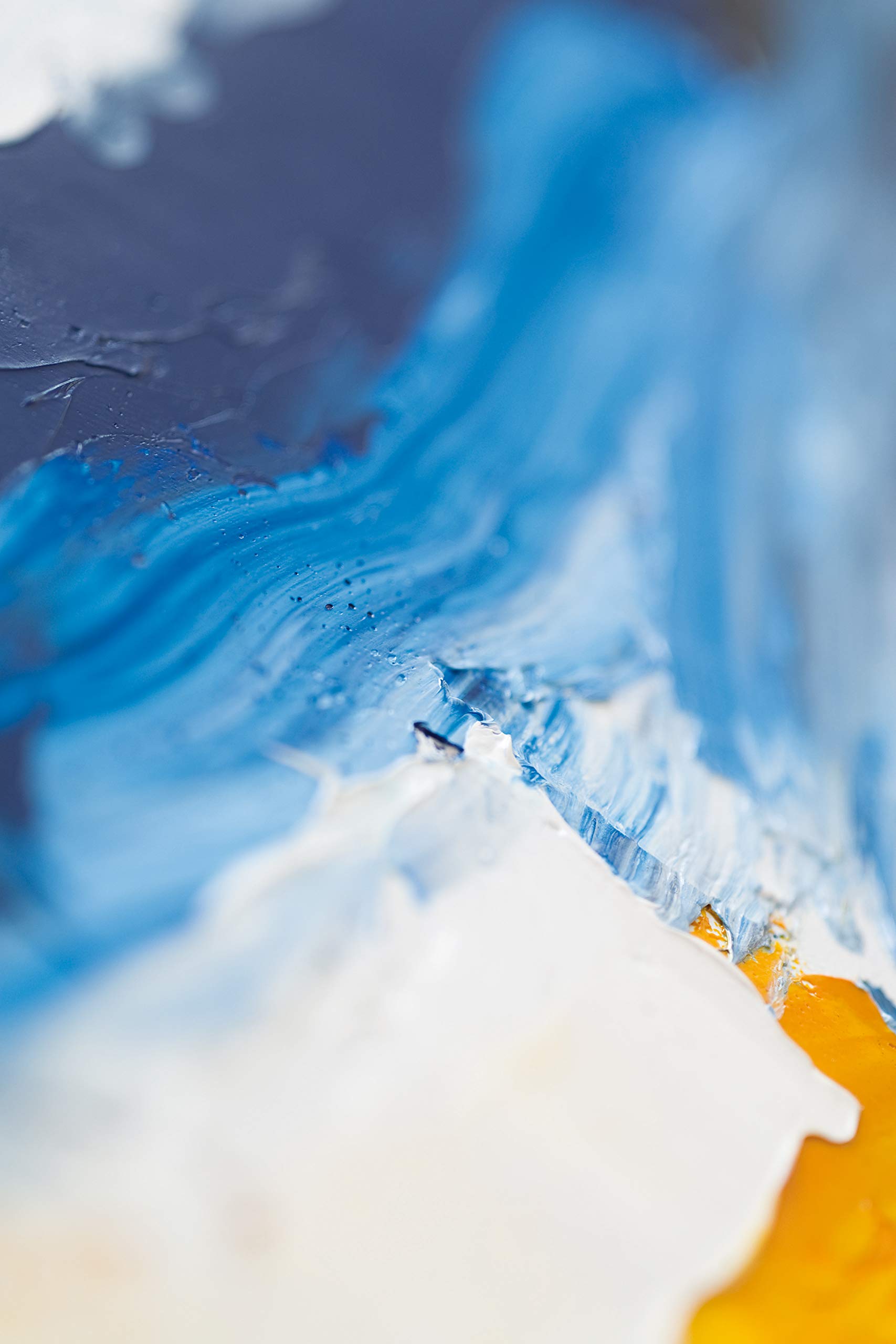 Pébéo Fine Oil XL 200ml - Orange Yellow Oil Paint for Canvas & Landscapes