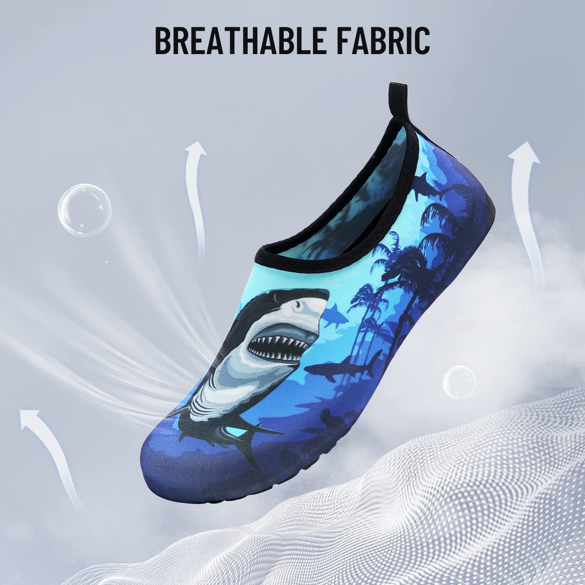 **Men's & Women's Quick-Dry Water Shoes - Barefoot Beach Pool Shoes for Surfing, Swimming, Yoga & Water Sports | Lightweight Aqua Socks for Beach, Pool & Outdoor Activities**