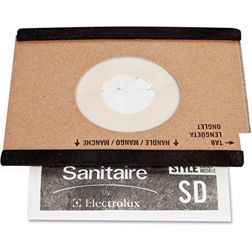 Sanitaire Series Upright Vacuum Cleaner Replacement Bags 5-Pack | Compatible with EUREKA 63262B10 | Ideal for Home, Office & Commercial Cleaning